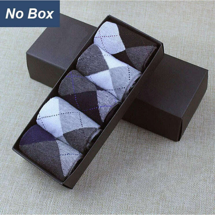 KIMLUD, 10Pcs=5 Pairs High Quality Bamboo Fiber Socks Men's Elite Casual Business Socks Wear Not Smelly Natural Antibacterial Socks, KIMLUD Womens Clothes