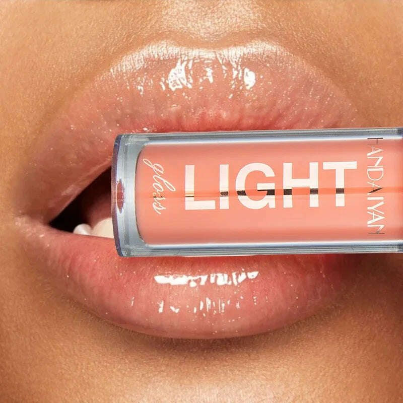 12 Colors Lip Gloss Moisturizing Mirror Shimmer Pearly Liquid Lipstick Tint Waterproof Long Lasting Lip Glaze Sexy Lips Makeup - KIMLUD