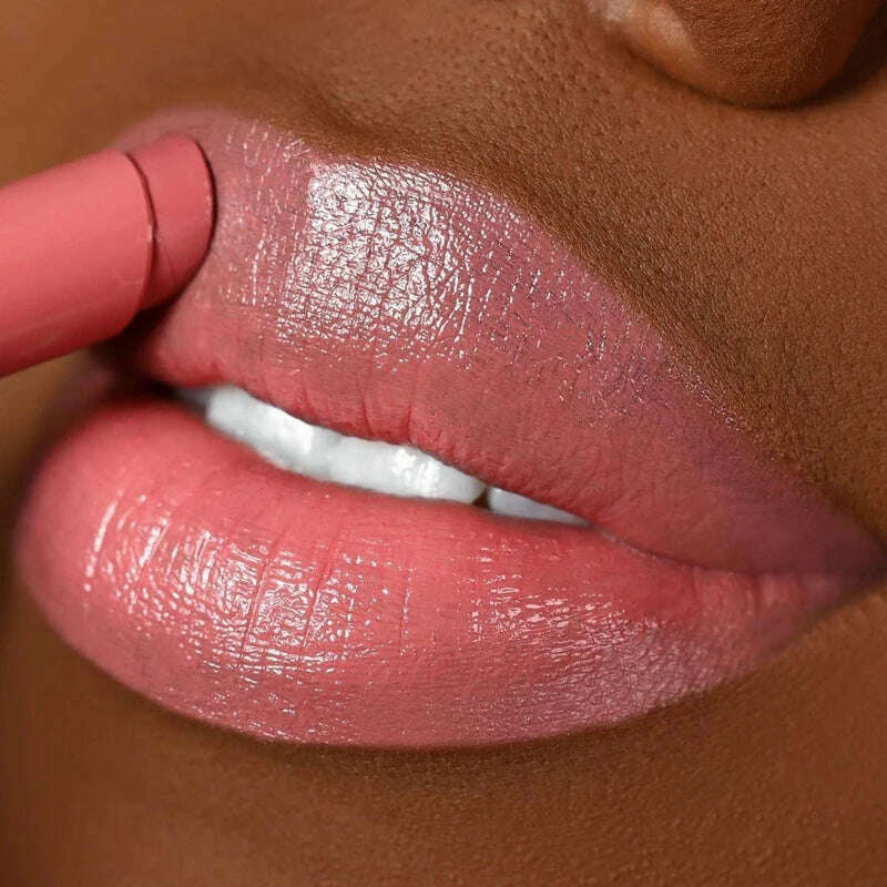 KIMLUD, 12 Colors Matte  Lipstick  Waterproof  Long Lasting Nude Pink Velvet Lipsticks Non Stick Nude Series  Lip Tint  Cosmetic Makeup, KIMLUD Womens Clothes