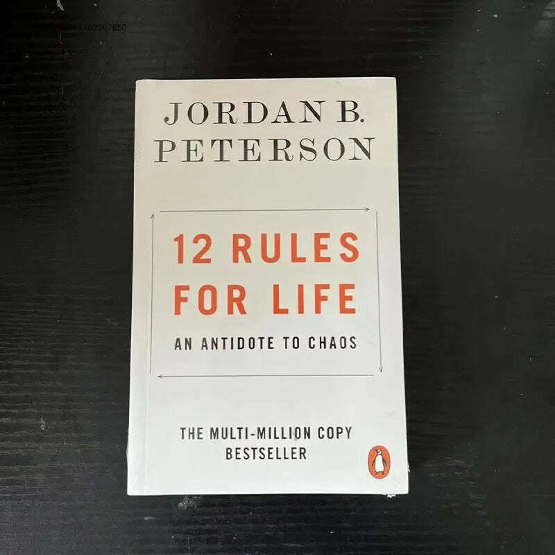 KIMLUD, 12 Rules for Life:An Antidote To Chaos By Jordan B. Peterson English Reading Books, KIMLUD Womens Clothes