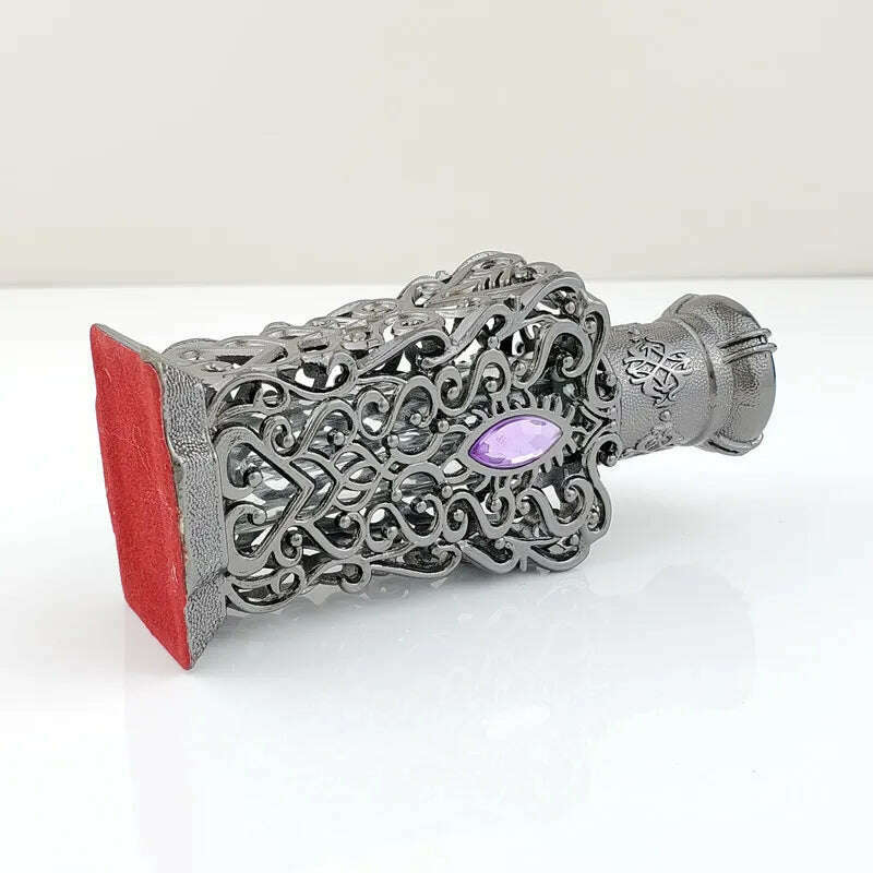 12ML Vintage Oil Bottle High-grade Perfume Cosmetics Tattoo Color Dispenser Glass Empty Jar - KIMLUD