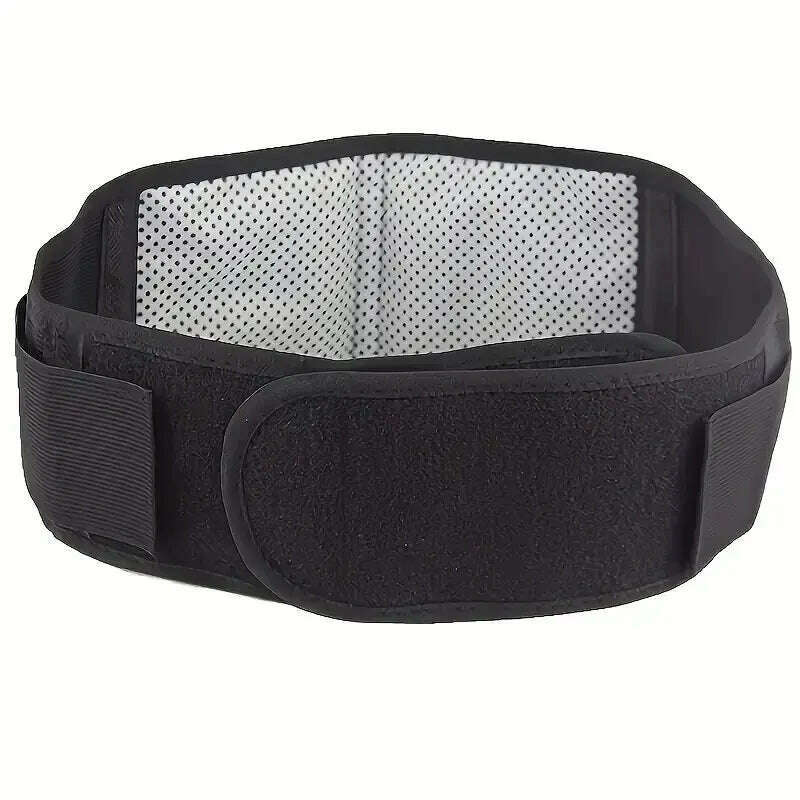 KIMLUD, 1pc Adjustable Self-heating Magnetic Therapy Back And Waist Support Belt, Waist Massage Belt Sports Support Belt, Body Care Belt, Black, KIMLUD APPAREL - Womens Clothes