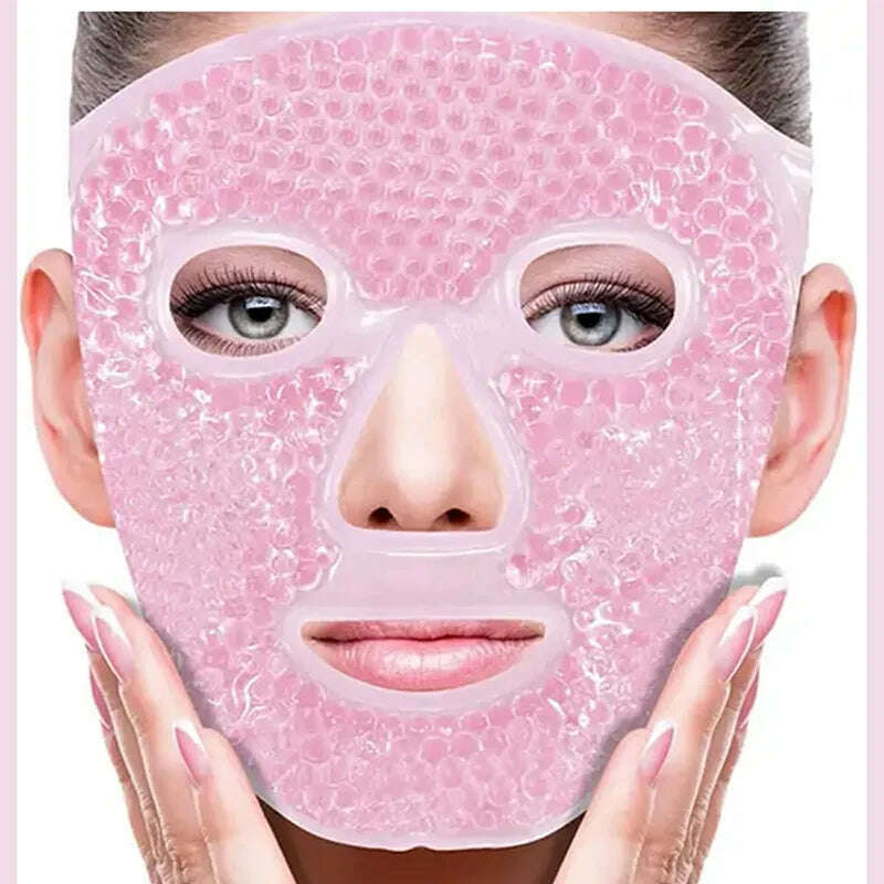 1pc full face massage ice compress can be used repeatedly - KIMLUD
