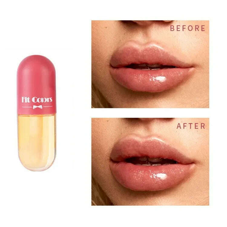 KIMLUD, 1pcs Ginger Lips Gloss Oil Moisturizing Reduce Lip Fine Lines Care Serum Long Lasting Makeup Liquid Lipsticks Lip Care Cosmetic, 4 5ml Spicy, KIMLUD APPAREL - Womens Clothes