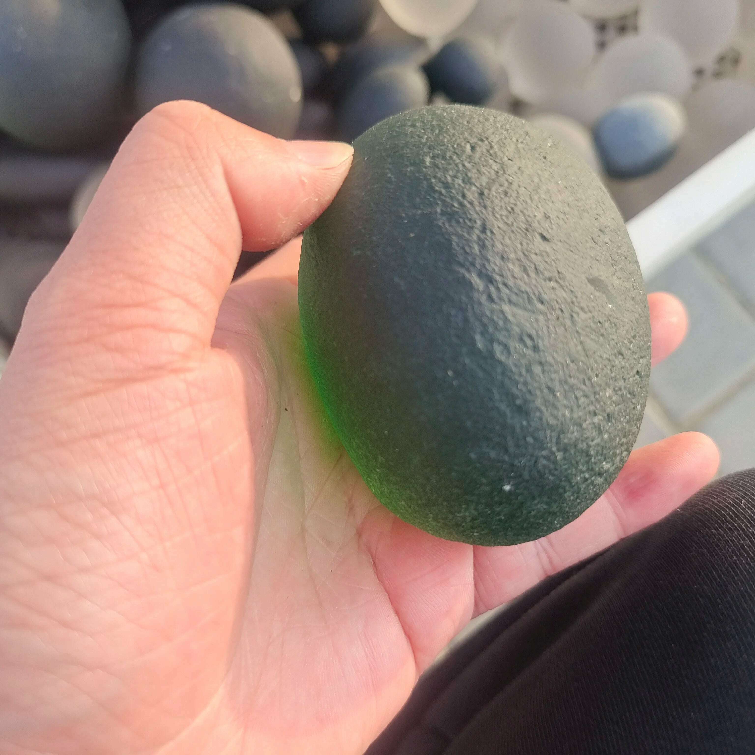 KIMLUD, 1pcs Green and white Natural Moldavite Czech Meteorite Impact Rough Stone Crystal green ray Energy Stone, KIMLUD Womens Clothes