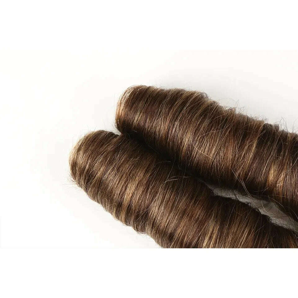KIMLUD, 2 Pcs/Pack Loose Wave Brazilian Hair Weave Bundles 10-18 Inch Human Hair Bundles For Women Bundles Sale Human Hair Extension, KIMLUD Womens Clothes