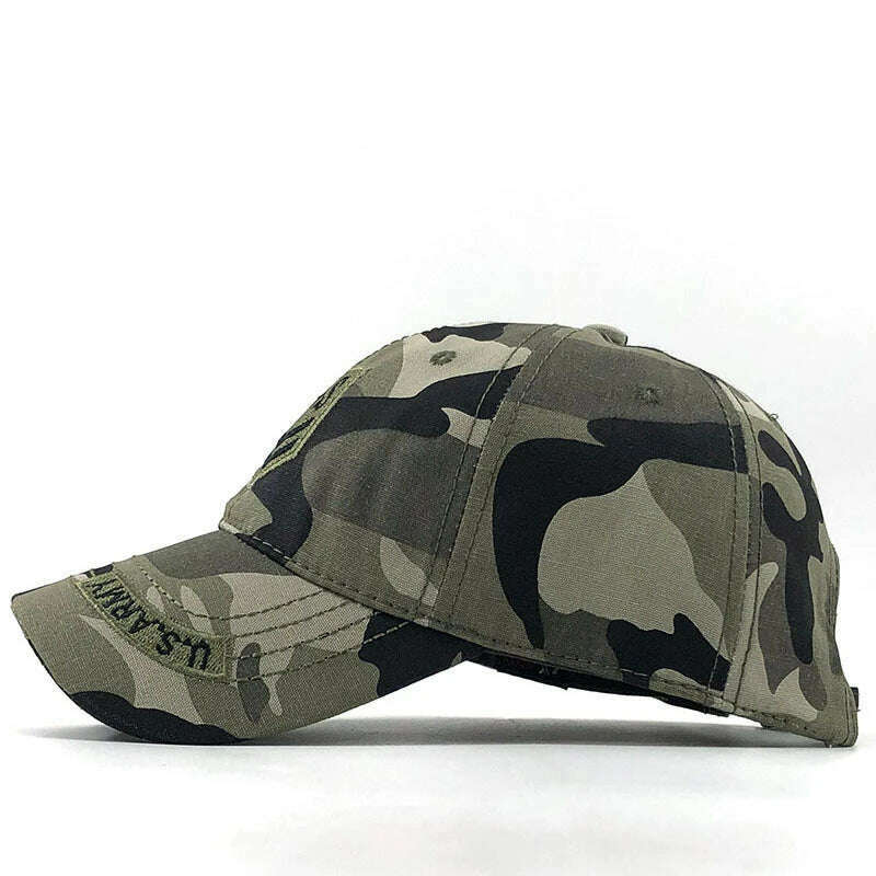 KIMLUD, 2020 New Camo Baseball Cap Fishing Caps Men Outdoor Hunting Camouflage Jungle Hat Airsoft Tactical Hiking Casquette Hats, KIMLUD Womens Clothes