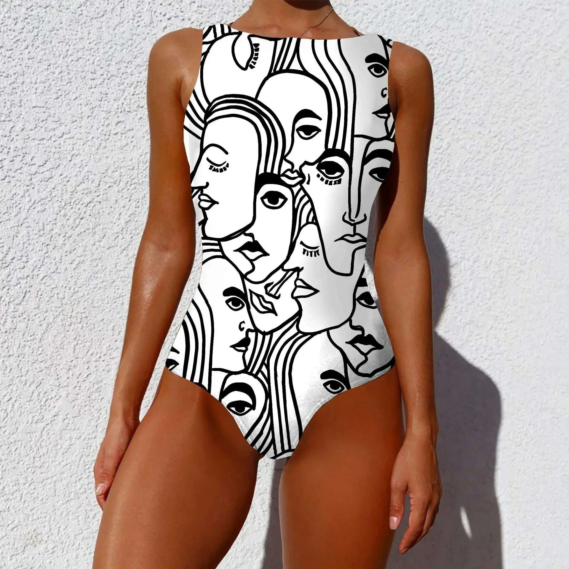 2021 One Piece Swimsuit Women Swimwear Monokini Long Sleeve Printed Floral Female Bathing Suit Surfing Bodysuit Swim Wear Beach