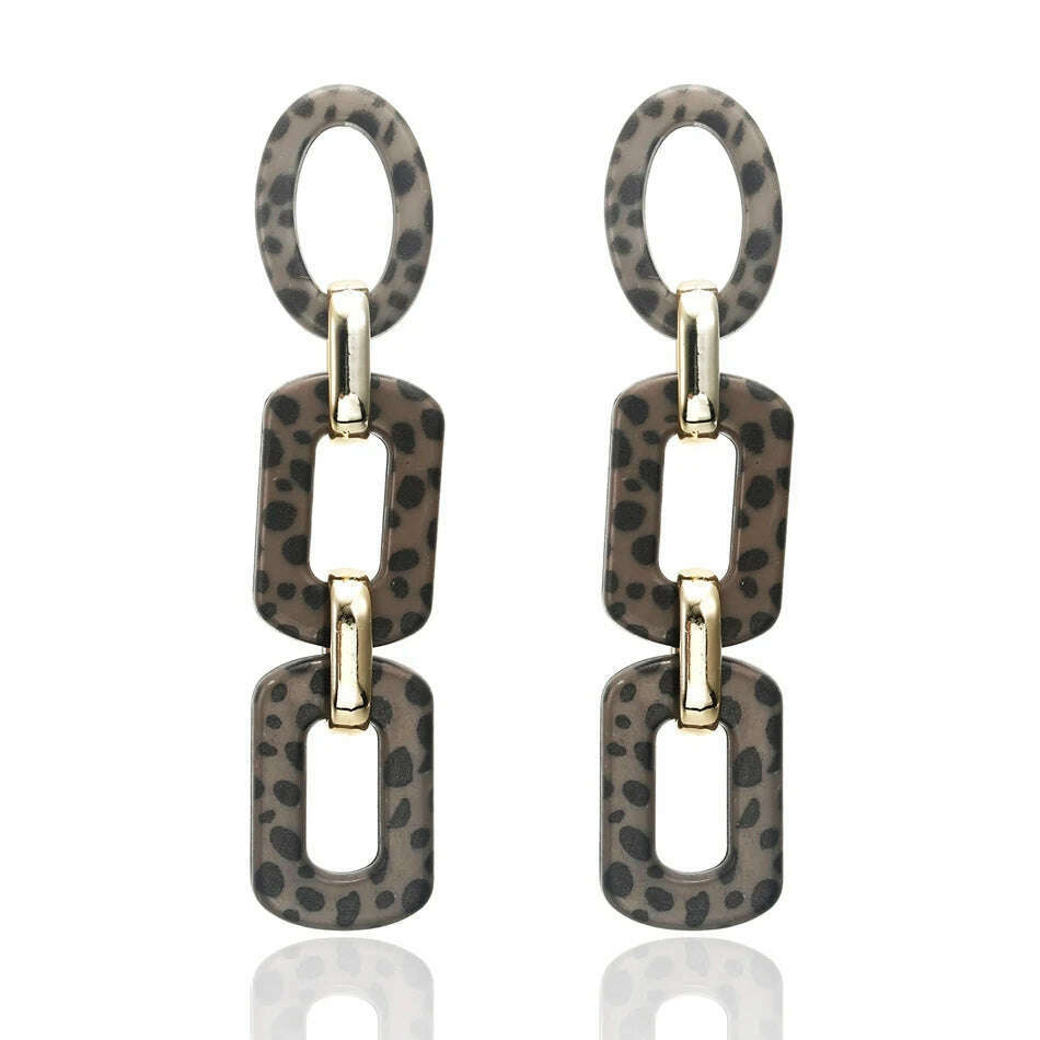2022 Women Acrylic Minimalist Earrings Charm Statement Geometric Earring Pendant Fashion Jewelry Gifts Pendientes Brincos - KIMLUD