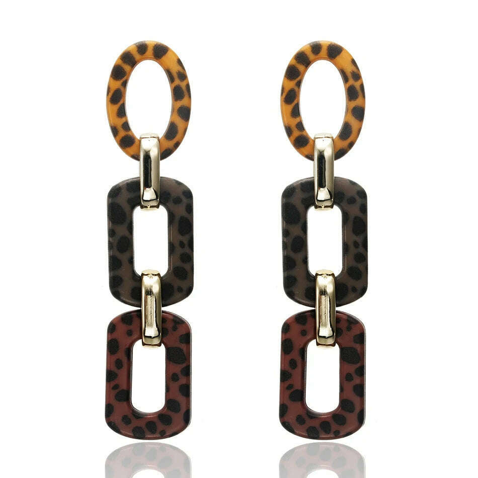 2022 Women Acrylic Minimalist Earrings Charm Statement Geometric Earring Pendant Fashion Jewelry Gifts Pendientes Brincos - KIMLUD