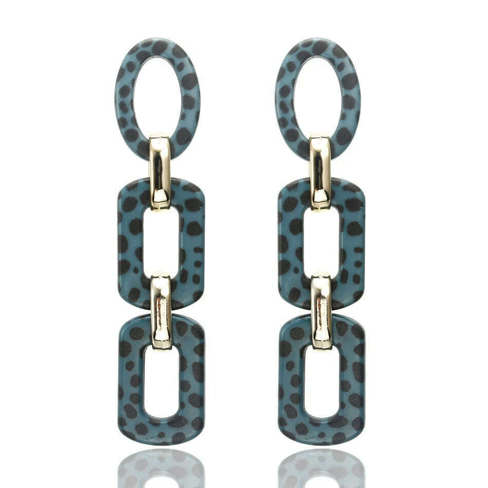2022 Women Acrylic Minimalist Earrings Charm Statement Geometric Earring Pendant Fashion Jewelry Gifts Pendientes Brincos - KIMLUD
