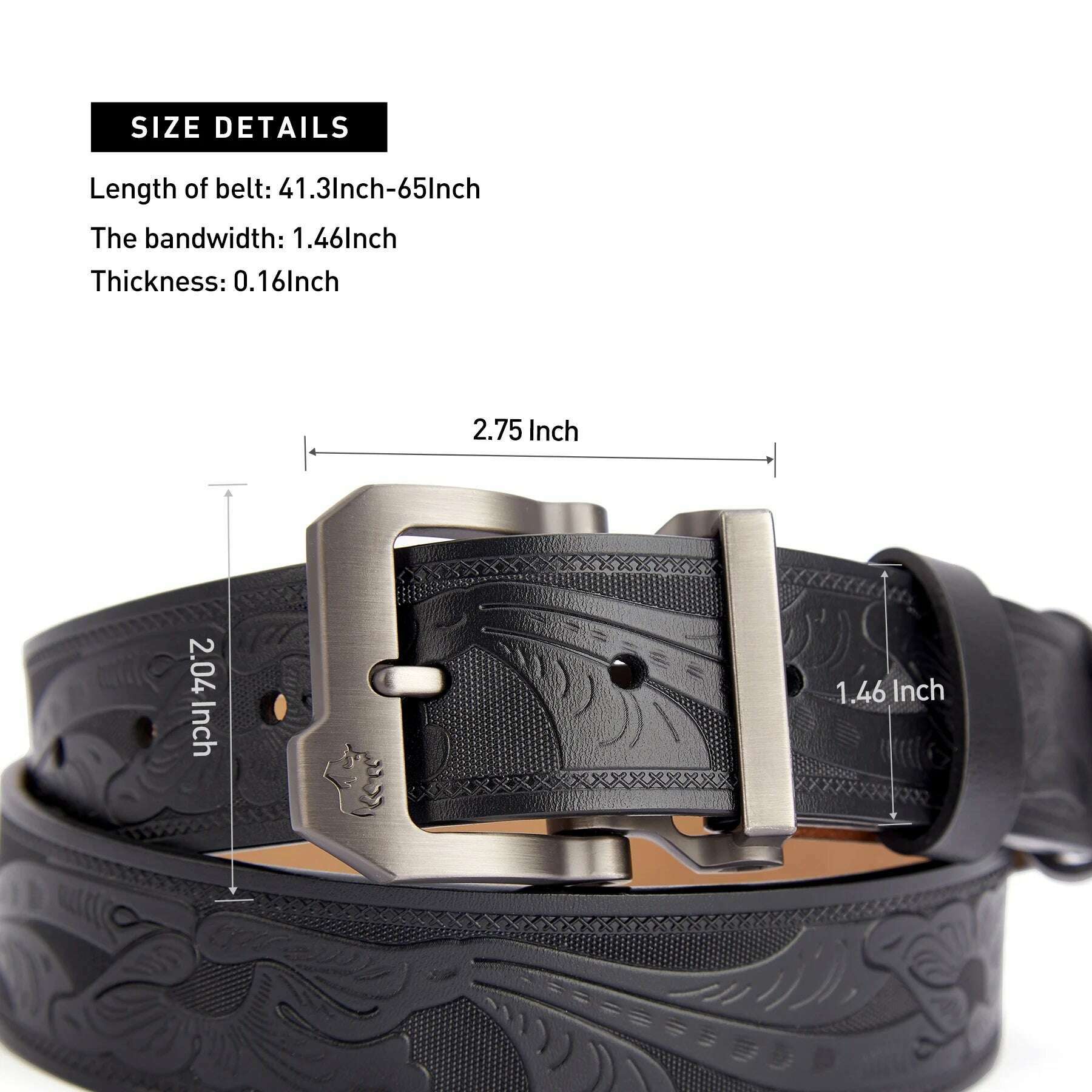 KIMLUD, 2023 New Vintage Men's Belt Luxury Designer Spilt Genuine Leather Belts Pin Buckle Waist Strap for Male's Jeans Free Shipping, KIMLUD Women's Clothes