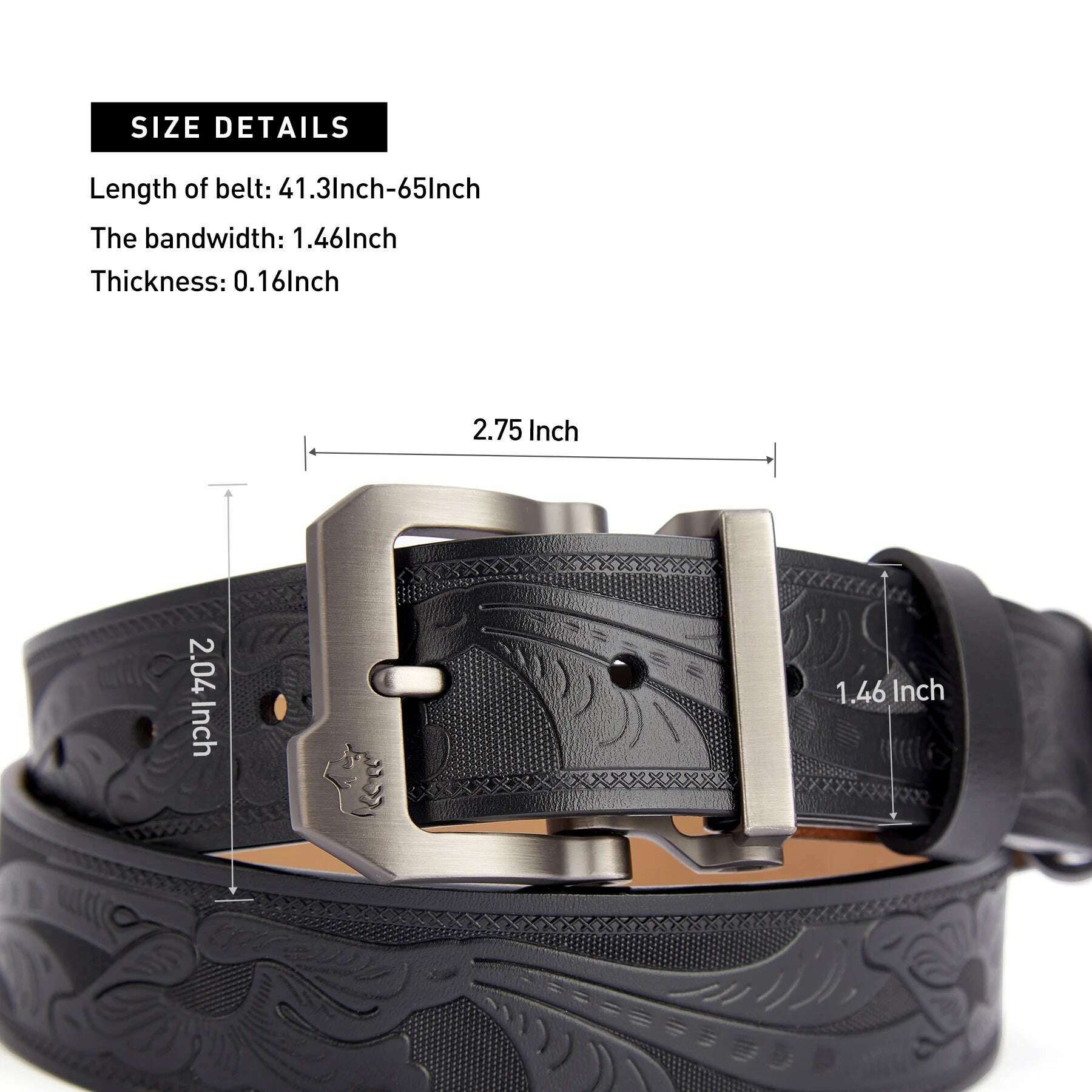 2023 New Vintage Men's Belt Luxury Designer Spilt Genuine Leather Belts Pin Buckle Waist Strap for Male's Jeans Free Shipping - KIMLUD