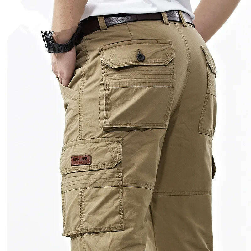 2023 Outdoor Waterproof Tactical Cargo Pants Men Breathable Summer Casual Army Military Long Trousers Male Quick Dry Cargo Pants - KIMLUD