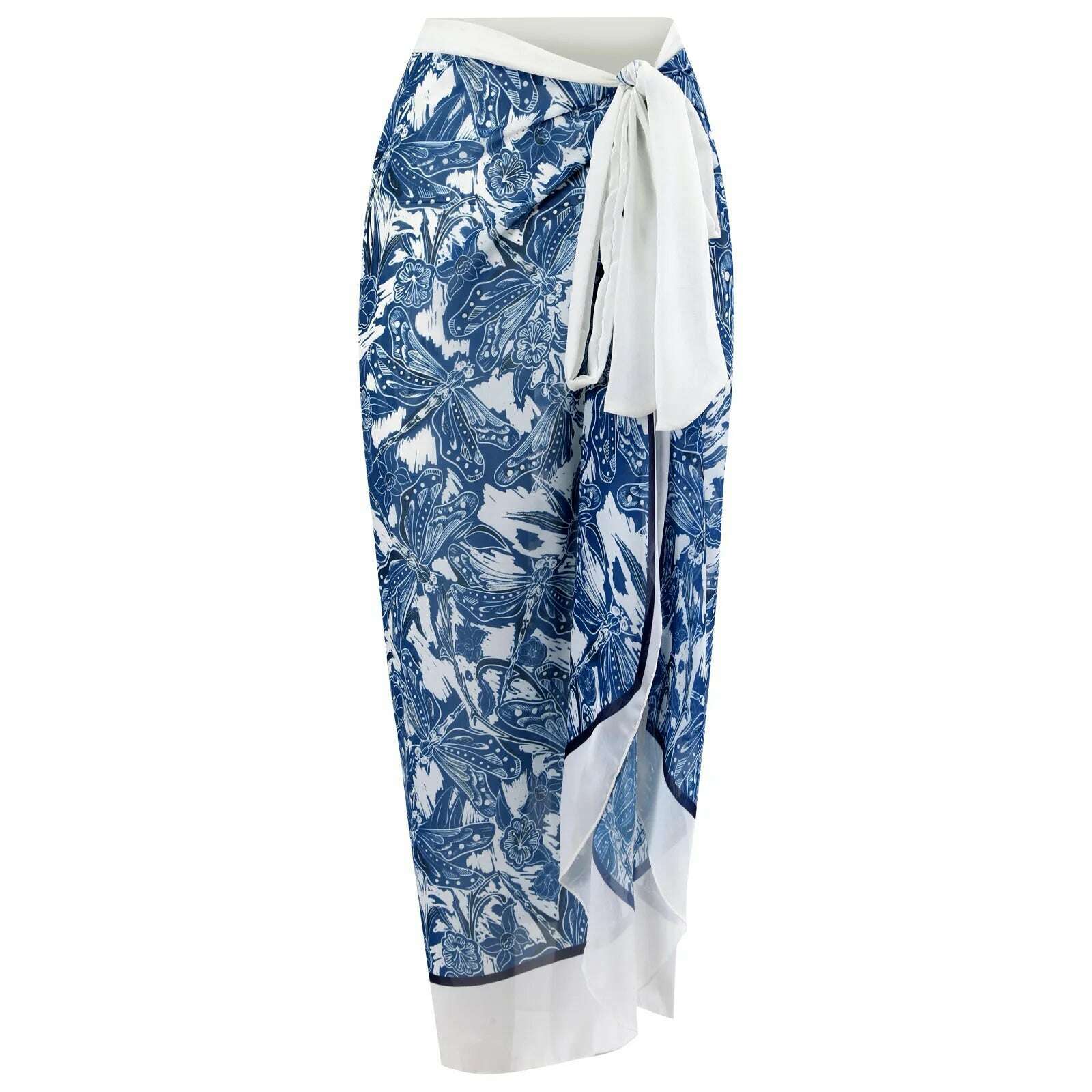 KIMLUD, 2024 New One Piece Swimsuit with Skirt Women Cover Up Swimwear Female Beachwear Dress Brazilian Beach Bathing Suit, Skirt 28 / XL, KIMLUD Womens Clothes