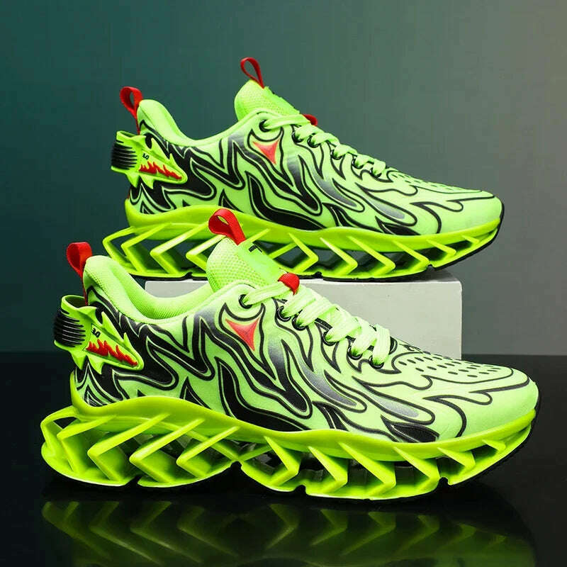 2024 Trend Blade Running Mens Shoes Men Casual Male Sneakers Women Sport Zapatos De Mujer Hombre Plus Size 46 Zapatillas Sneaker - KIMLUD