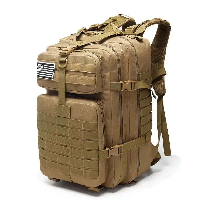 KIMLUD, 2025 New Backpack Outdoor Leisure 50 Liter Large Capacity Backpack Hiking Camping Hunting Backpacks, KIMLUD Womens Clothes