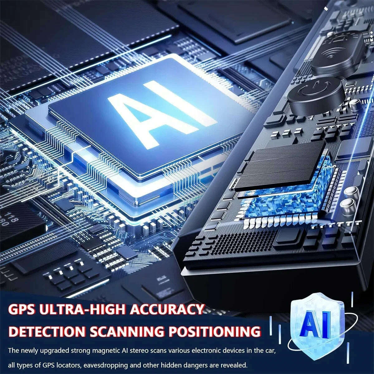 KIMLUD, 2025 New Camera Detector,Rf Wireless Signal Scanner, Camera Detector For Security Protection, GPS Tracking Detector & Siren, KIMLUD Womens Clothes