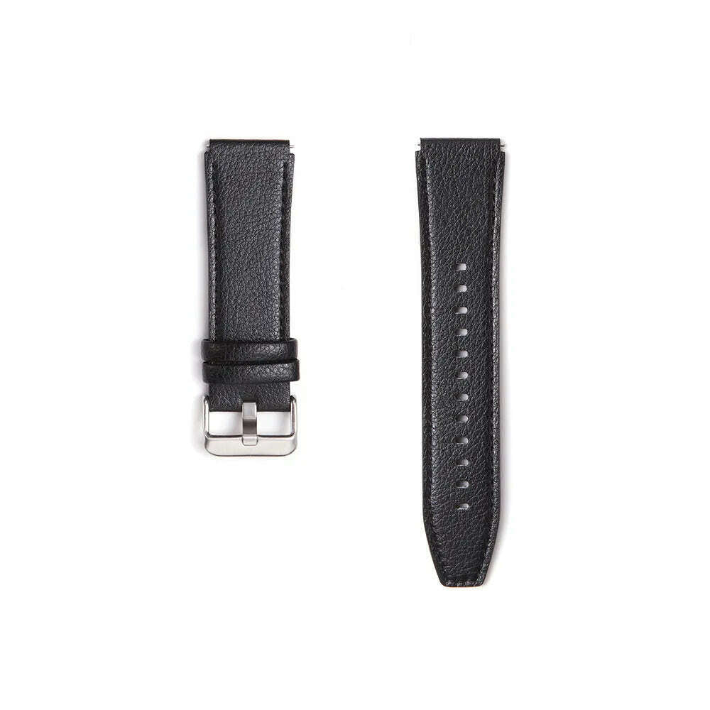 22mm Leather Bracelet Band Loop For Huawei Watch 3 Pro GT 3 46mm GT 2e 2 46mm 2 Pro Wrist Strap Correa For Honor Magic 2 46mm - KIMLUD