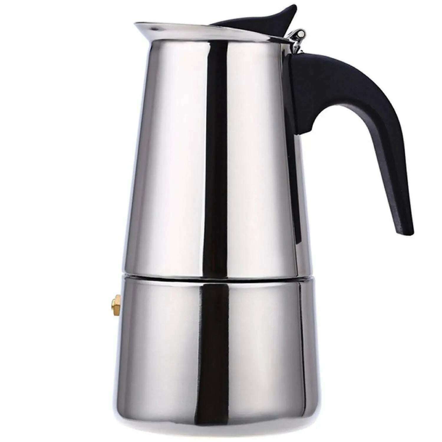 KIMLUD, 2/4/6/9 Cups Coffee  Pot Stainless Steel Mocha Espresso Latte Stovetop Filter Moka Coffee Maker Coffee Pot for Kitchen WF1111, KIMLUD Womens Clothes