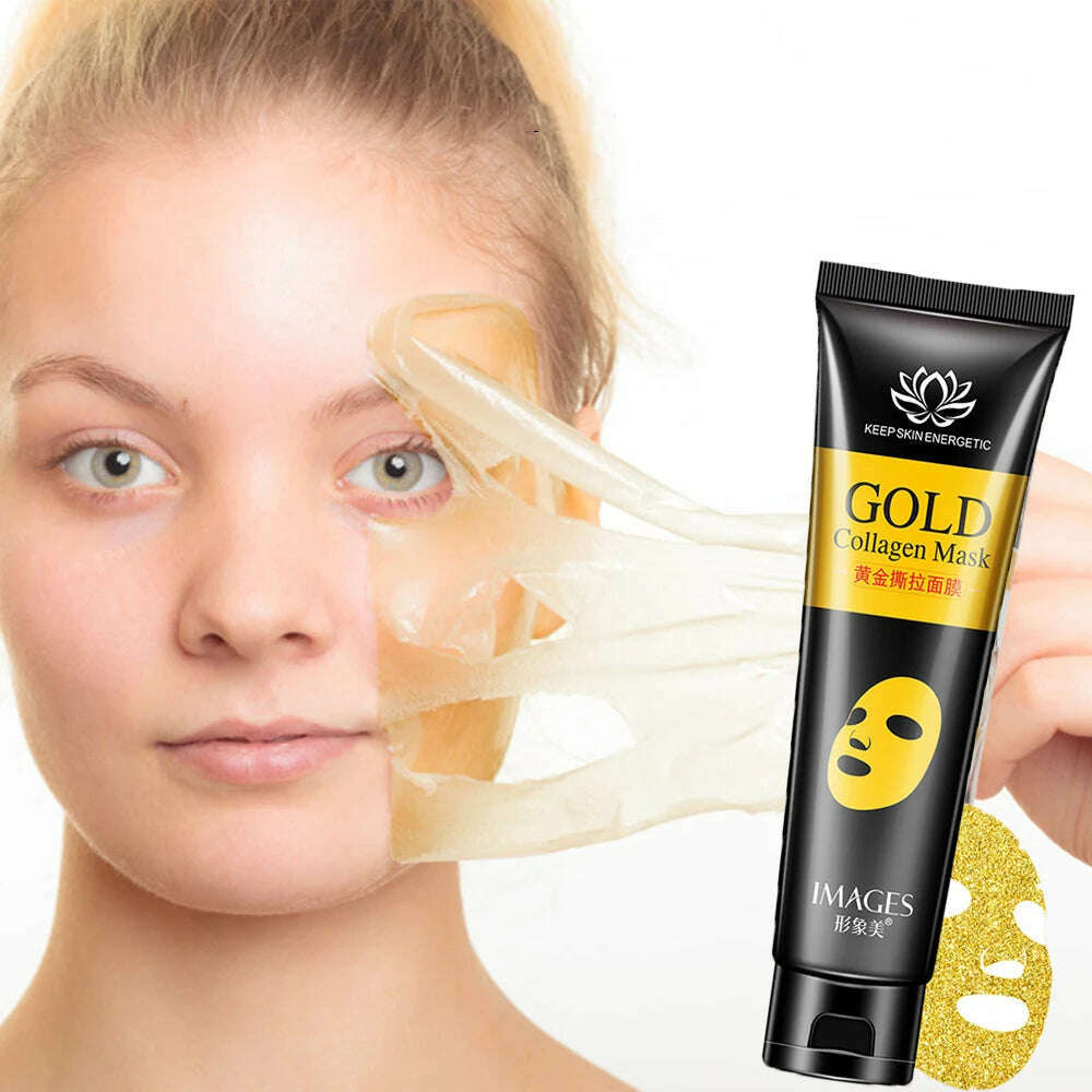 24k Gold Facial Skin Care Set Moisturizing Repair Sleep Mask Acne Facial products kit Mask Anti Wrinkle Essence Korean Cosmetics, KIMLUD Women's Clothes