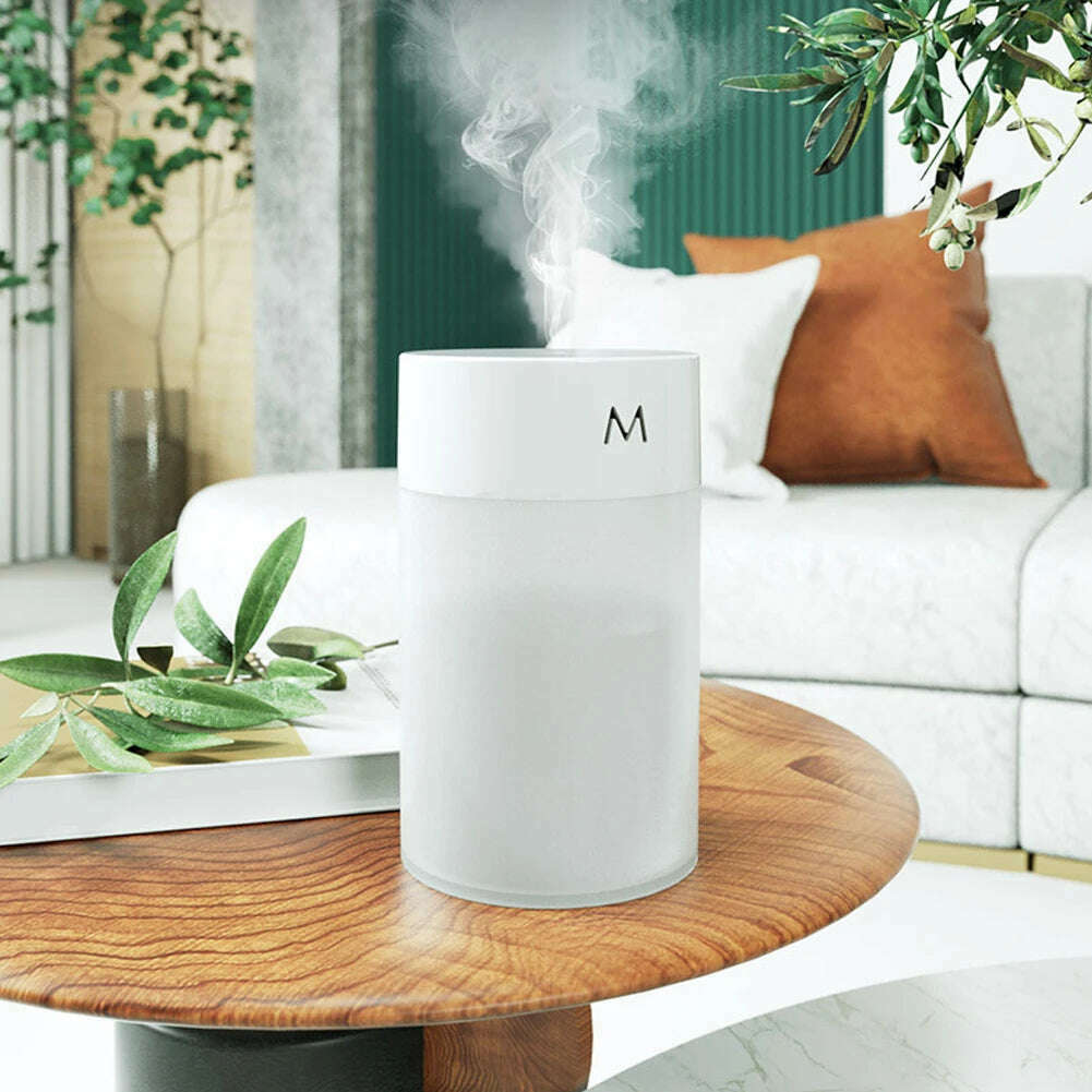 260ML Air Humidifier Ultrasonic Mini Aromatherapy Diffuser Portable Sprayer USB Essential Oil Atomizer LED Lamp for Home Car - KIMLUD