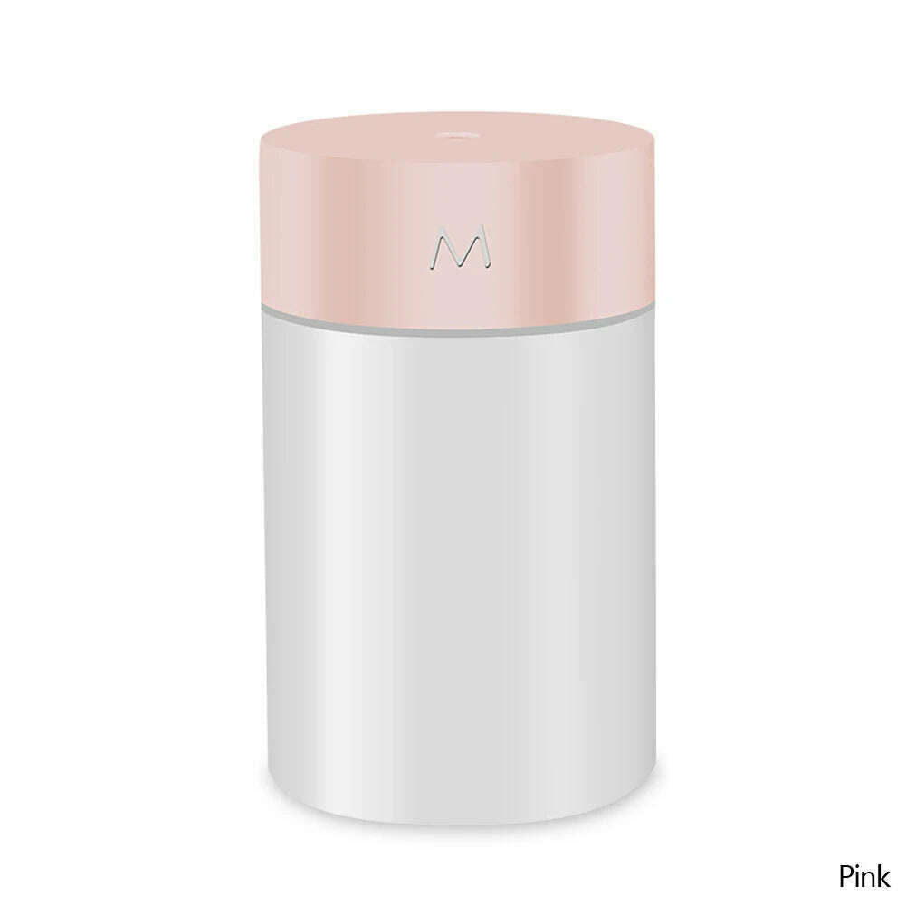 260ML Air Humidifier Ultrasonic Mini Aromatherapy Diffuser Portable Sprayer USB Essential Oil Atomizer LED Lamp for Home Car - KIMLUD