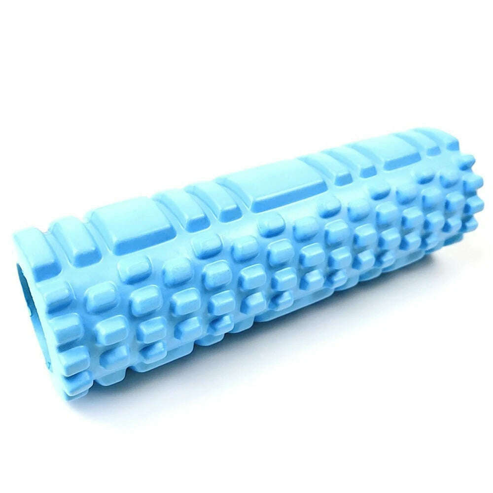 KIMLUD, 26cm Yoga Column Gym Fitness Pilates Foam Roller Exercise Back Massage Roller Yoga Brick Home Fitness Equipment, KIMLUD Womens Clothes