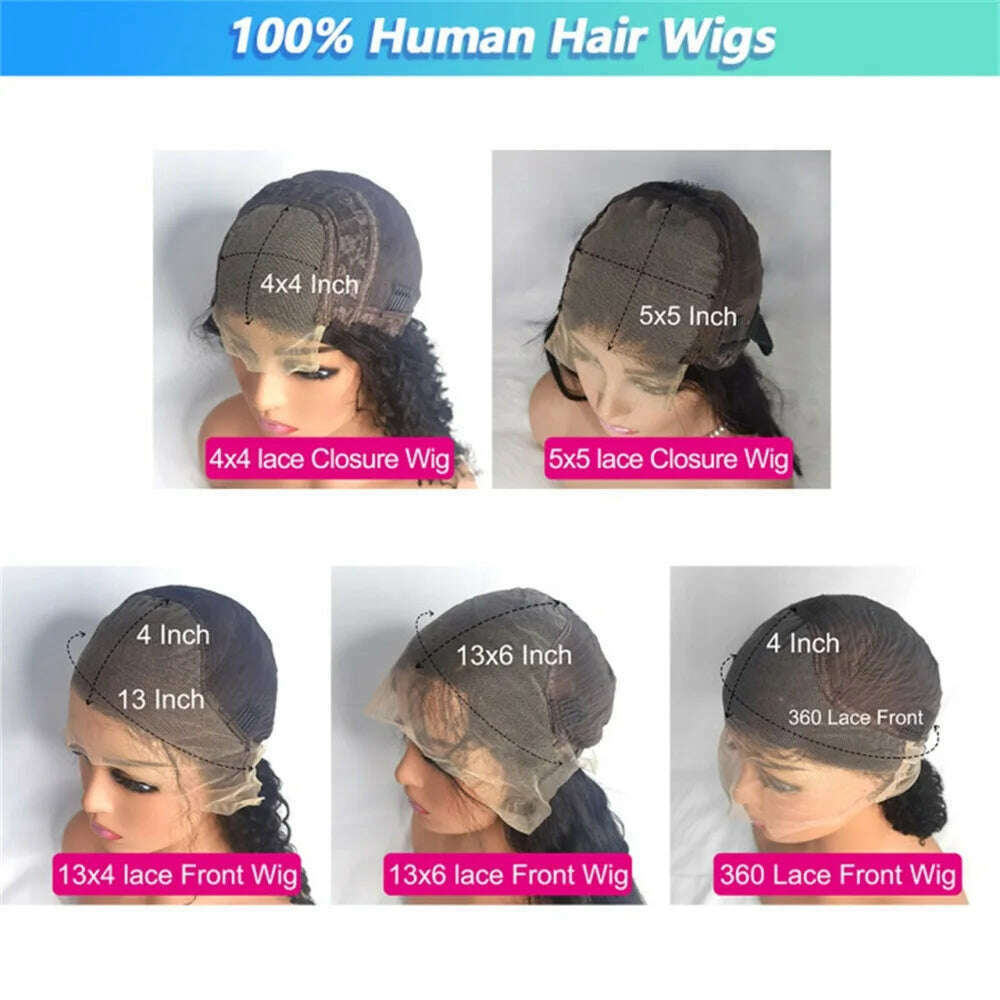 KIMLUD, 30 40 Inch Body Wave Human Hair Wigs 13x6 Hd Lace Front Wig human hair 13x4 360 Lace Frontal Wigs 4x4 Lace Closure Wig For Women, KIMLUD Womens Clothes