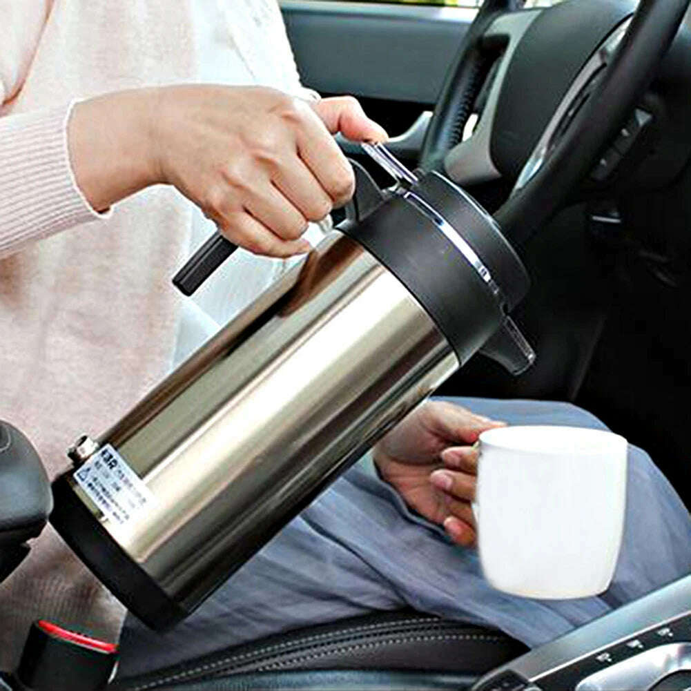 KIMLUD, 300/1200 ML Travel Electric Kettle Car Hot Kettle Car Truck Water Heater Large Capacity 12/24 V Auto Shut Off Fast Boiling, KIMLUD Womens Clothes