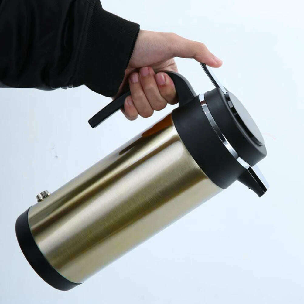 KIMLUD, 300/1200 ML Travel Electric Kettle Car Hot Kettle Car Truck Water Heater Large Capacity 12/24 V Auto Shut Off Fast Boiling, KIMLUD Womens Clothes