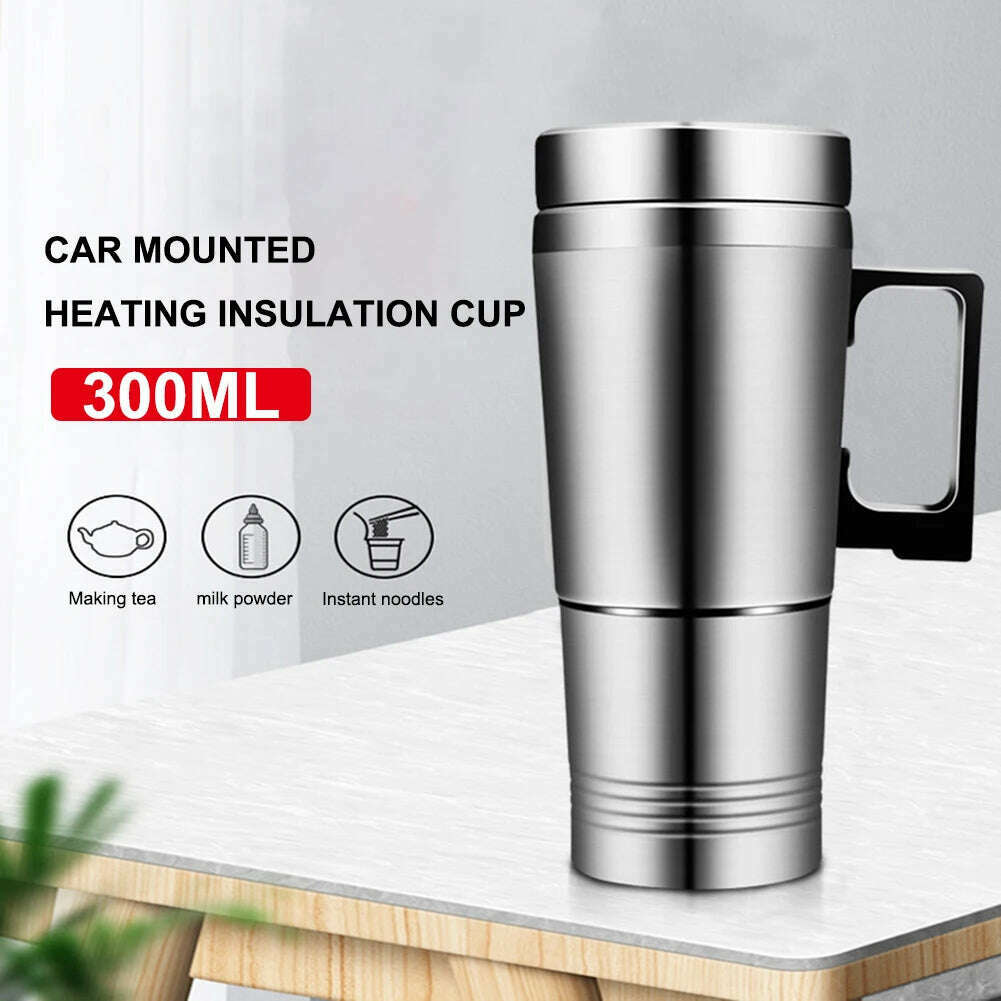 KIMLUD, 300/1200 ML Travel Electric Kettle Car Hot Kettle Car Truck Water Heater Large Capacity 12/24 V Auto Shut Off Fast Boiling, KIMLUD Womens Clothes