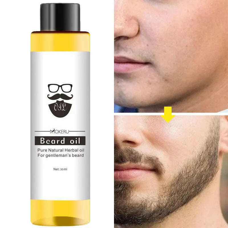 KIMLUD, 30ml Beard Oil 100% Natural Ingredients Growth Oil For Men Beard Grooming Treatment Shiny Smoothing Beard Care, KIMLUD Women's Clothes