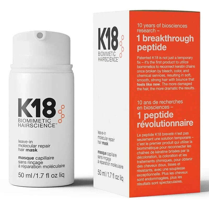 KIMLUD, 30ml No. 7 Bonding Oil Original Hair Care Repair Damaged Essential Oil Conditioners Increase Shine Softness Color Vibrancy Frizz, 1pc K18, KIMLUD Womens Clothes