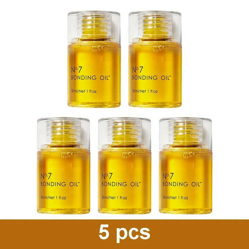 KIMLUD, 30ml No. 7 Bonding Oil Original Hair Care Repair Damaged Essential Oil Conditioners Increase Shine Softness Color Vibrancy Frizz, 5pcs NO7, KIMLUD Womens Clothes