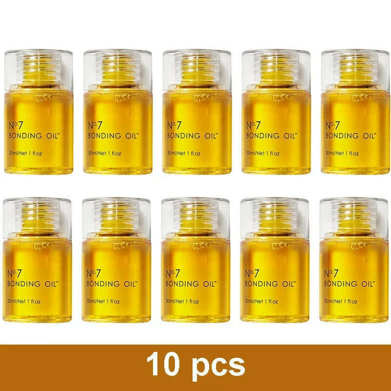 KIMLUD, 30ml No. 7 Bonding Oil Original Hair Care Repair Damaged Essential Oil Conditioners Increase Shine Softness Color Vibrancy Frizz, 10pcs NO7, KIMLUD Womens Clothes