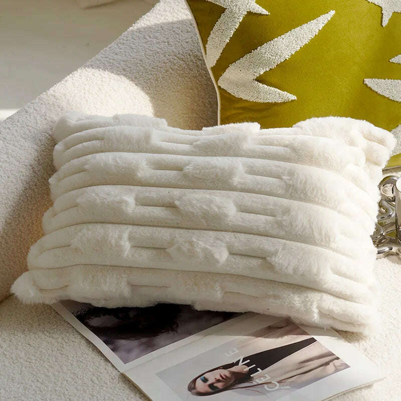 30X50/45X45CM Green Flying Bird Throw Pillow Cover Light Luxury Stamping Waist Cushion Cover Decor Home Decorative Pillowcase - KIMLUD