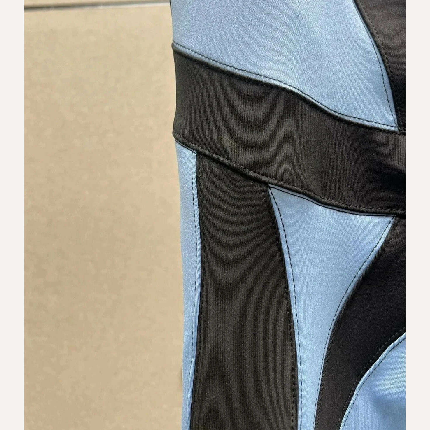 KIMLUD, 3.13 Women's Leggings 2024 Summer New Elastic Mesh Contrast Patchwork Women's Tight Pants y2k Sports Yoga Pants Traf, KIMLUD Womens Clothes