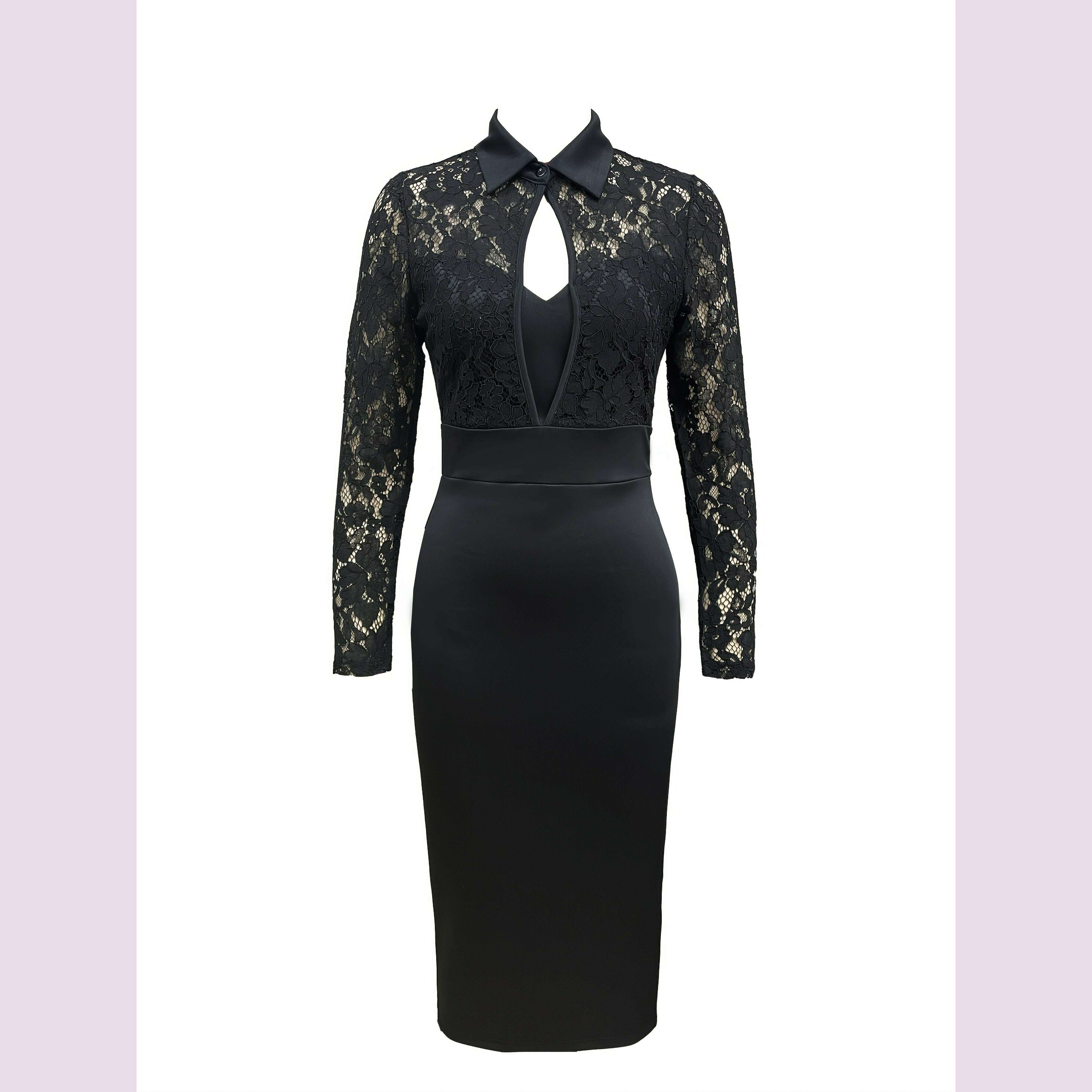 elegant-bodycon-dress-elegant-black-lace-trimmed-bodycon-midi-dress-chic-comfort---stretchy-polyester-blend-machine-washable-long-sleeves-chic-office-style-attire-for-womenkimlud-womens-fashion-34625652