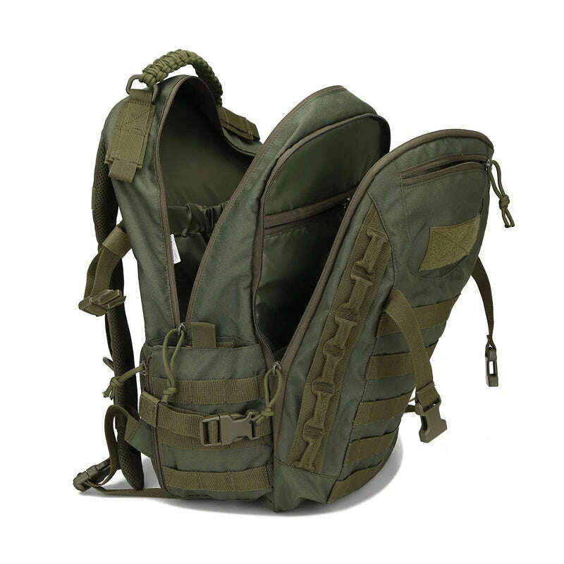 KIMLUD, 35L Large Capacity Military Backpack Man Camping Backpacks Waterproof Tactical Army Molle Climbing Hiking Bags Outdoor Rucksack, KIMLUD Womens Clothes