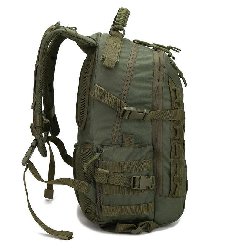 KIMLUD, 35L Large Capacity Military Backpack Man Camping Backpacks Waterproof Tactical Army Molle Climbing Hiking Bags Outdoor Rucksack, KIMLUD Womens Clothes