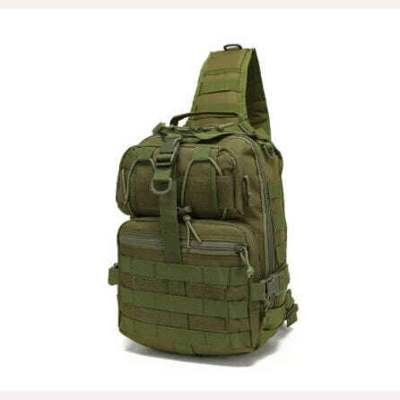 KIMLUD, 35L Large Capacity Military Backpack Man Camping Backpacks Waterproof Tactical Army Molle Climbing Hiking Bags Outdoor Rucksack, chest pack A / 30 - 40L, KIMLUD Womens Clothes