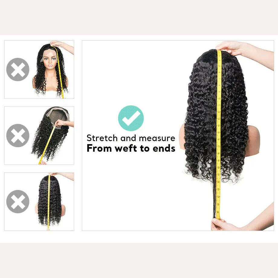 40 Inch 13x4 13x6 HD Body Wave Lace Front Wig Pre Plucked Loose Wave Lace Frontal Wig Glueless Human Hair Wigs For Black Women, KIMLUD Women's Clothes