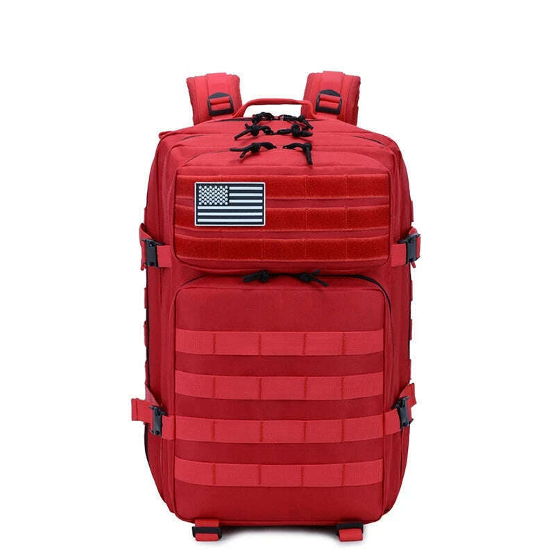 45L Tactical 3P Backpack Bag 30L 3 Days Outdoor Backpack Waterproof Climbing Rucksack Camping Hiking Bag Mochila - KIMLUD