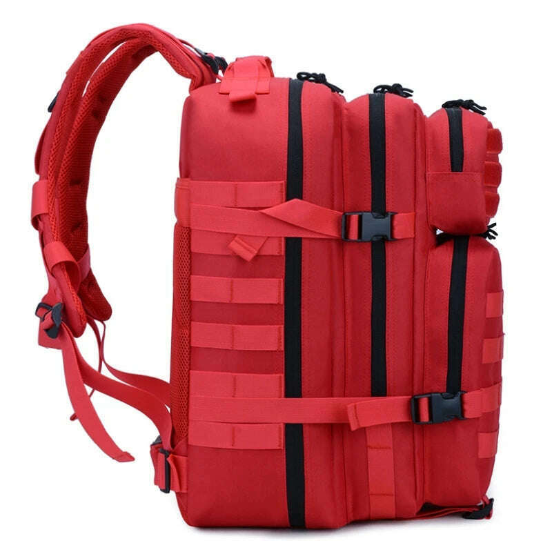 45L Tactical 3P Backpack Bag 30L 3 Days Outdoor Backpack Waterproof Climbing Rucksack Camping Hiking Bag Mochila - KIMLUD