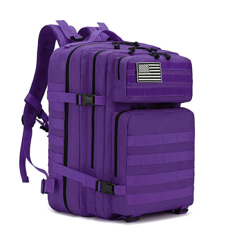 45L Tactical 3P Backpack Bag 30L 3 Days Outdoor Backpack Waterproof Climbing Rucksack Camping Hiking Bag Mochila - KIMLUD