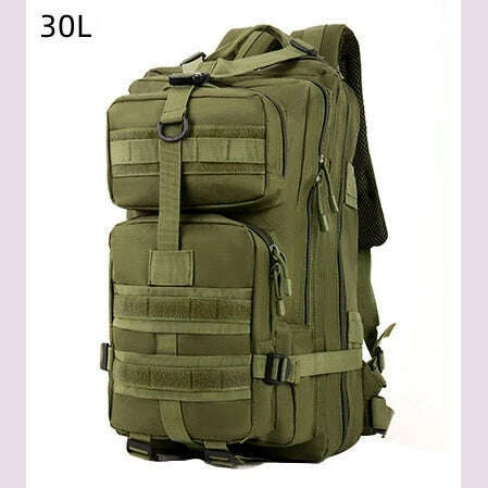 45L Tactical 3P Backpack Bag 30L 3 Days Outdoor Backpack Waterproof Climbing Rucksack Camping Hiking Bag Mochila - KIMLUD