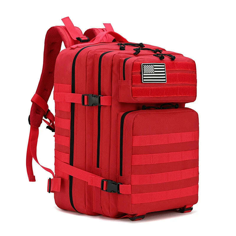 45L Tactical 3P Backpack Bag 30L 3 Days Outdoor Backpack Waterproof Climbing Rucksack Camping Hiking Bag Mochila - KIMLUD