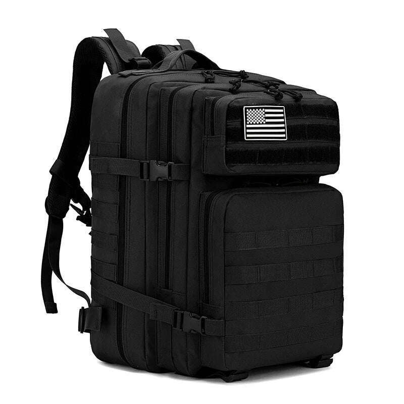 45L Tactical 3P Backpack Bag 30L 3 Days Outdoor Backpack Waterproof Climbing Rucksack Camping Hiking Bag Mochila - KIMLUD