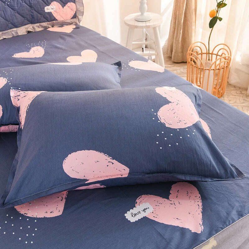 KIMLUD, 50  1 Piece 48cm*74cm Pillowcase 100% Cotton Beauty Floral Printing Pillow Case Cover For Bedroom, 4 / 480*740mm, KIMLUD Women's Clothes